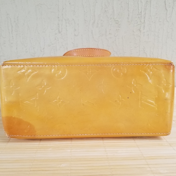 LOUIS VUITTON Beautiful Cute Reed Enamel Vernis Handbag Monogram print - Picture 4 of 16